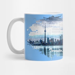 Canada. Toronto. Skyline Mug